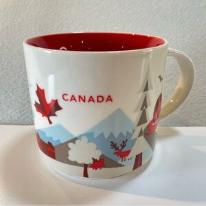 Starbucks You Are Here Mug Collection Canada 🇨🇦 2017